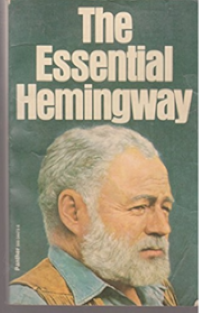 Cover of a paperback edition of The Essential Hemingway