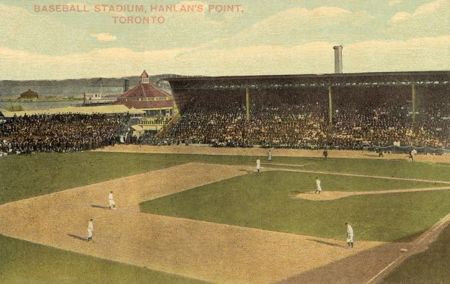 Baseball Stadium, Hanlan's Point, Toronto, c. 1912 (Toronto Public Library)
