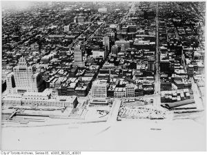 Photograph of Toronto in the 1920s