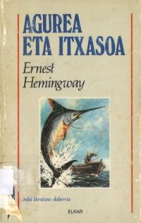 J.I. Treku's illustration for the cover of The Old Man and the Sea