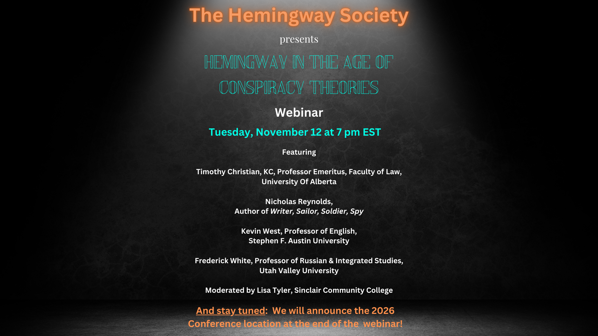 Webinar Announcement image